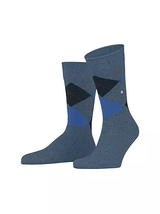 BURLINGTON | Herren Socken DUNDEE 40-46 denim mel | 